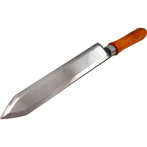 Нож для распечатывания рамок с деревяной ручкой длина лезвия 200 мм, ширина 35 мм